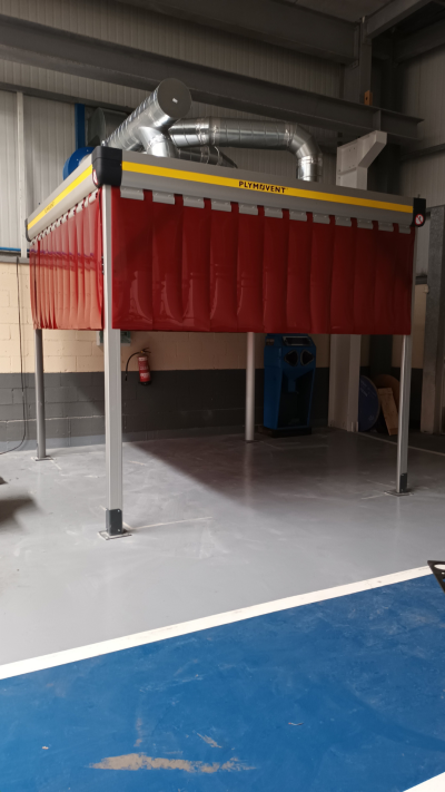 Campana modular de aspiración Plymovent Campana modular de aspiración Plymovent