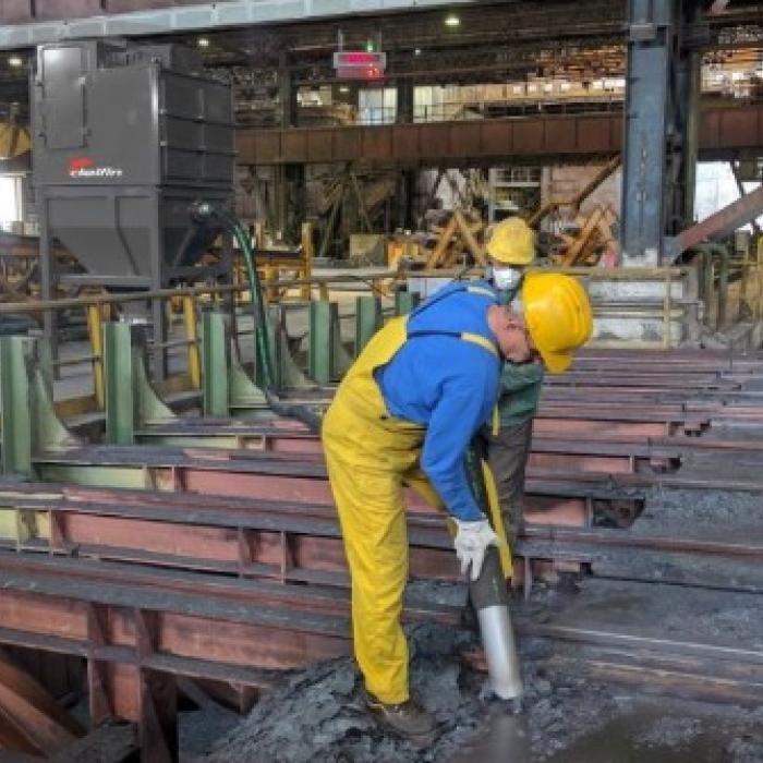 Aspiración industrial en fundiciones Soluciones de aspiración en fundiciones